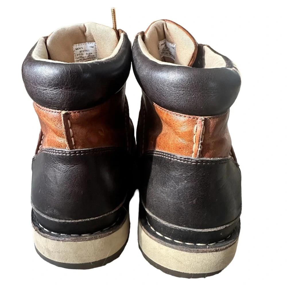 Sperry Alpine Hiking Boots Leather Men’s Boots Size 11 Brown Black Work Boots